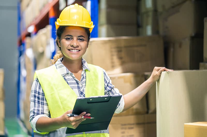 Young Woman Worker
